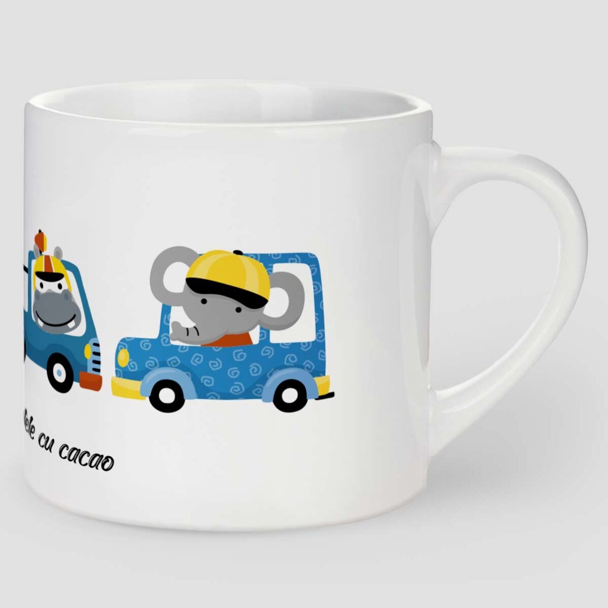 Tazza personalizzata per bambini con scritta - Trenino