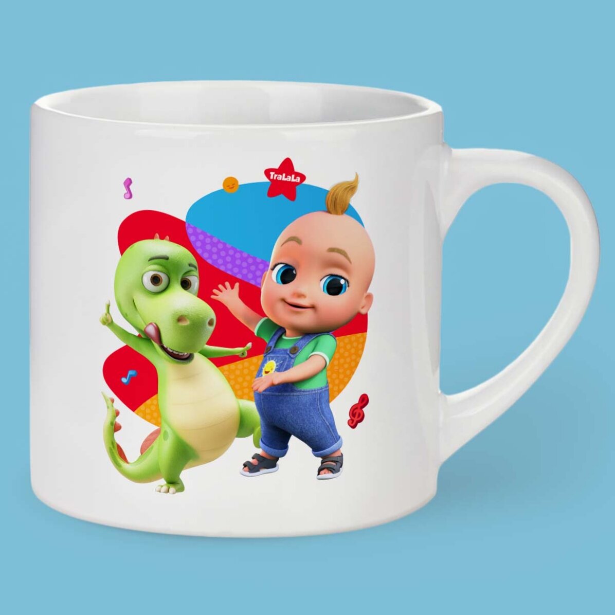 Tazza personalizzata per bambini con scritta - TraLaLa