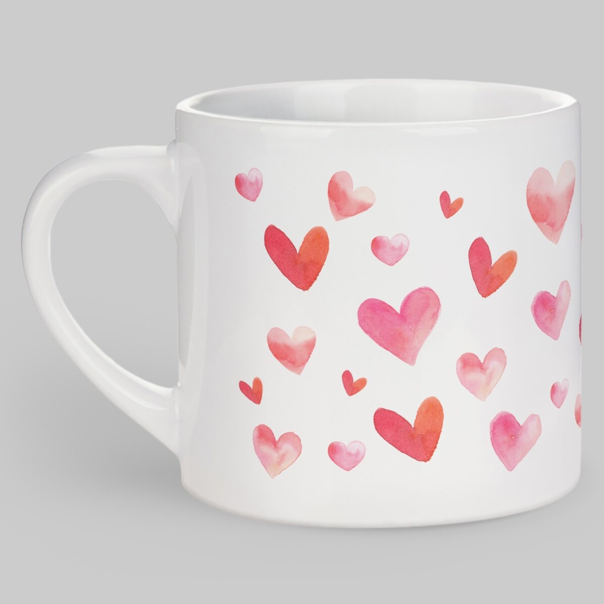Tazza personalizzata per bambini - Cuori