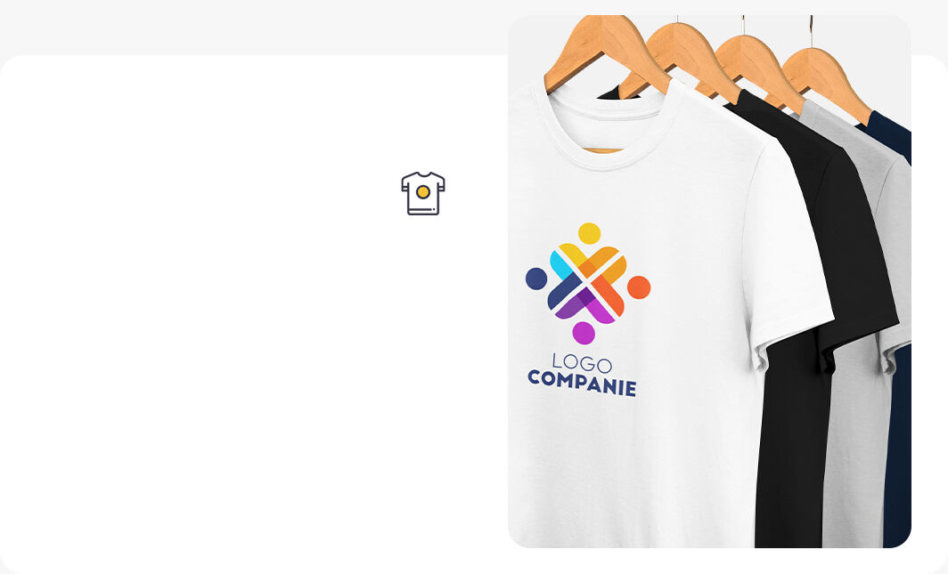 Magliette personalizzate con logo