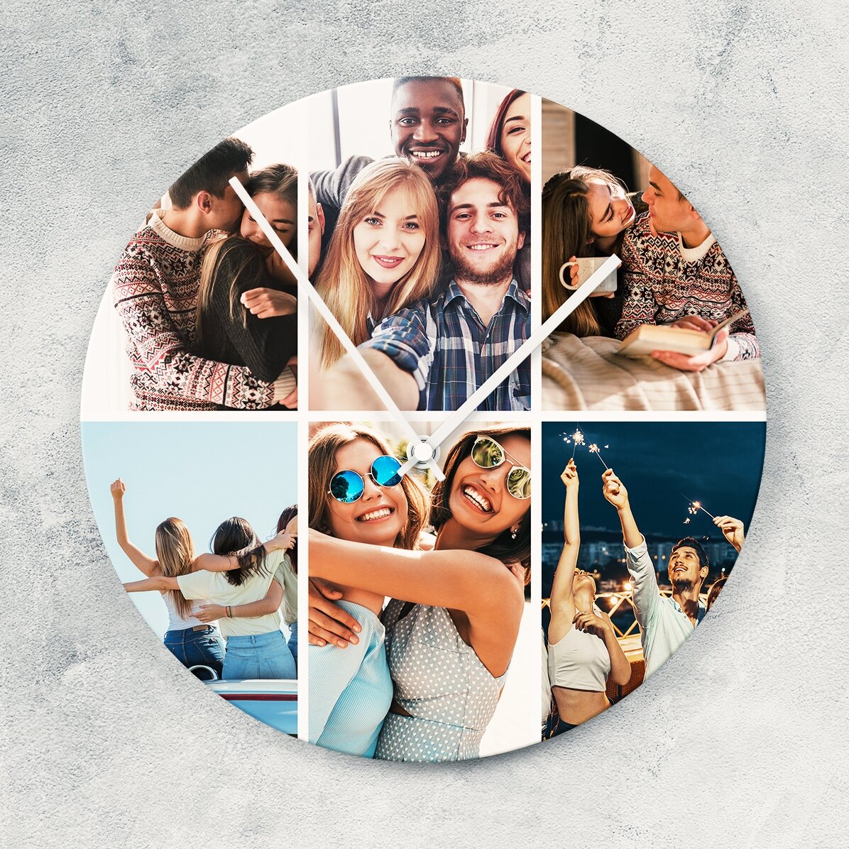 Orologio personalizzato con 6 foto