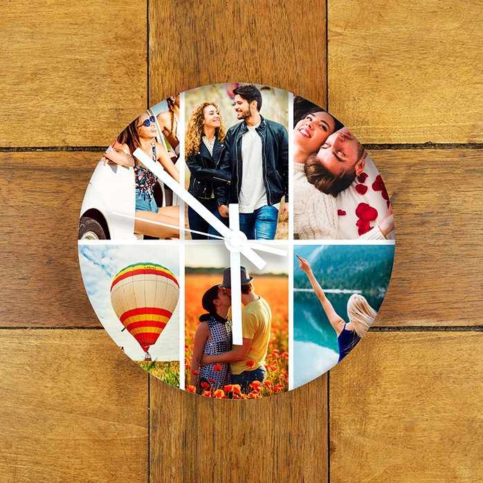 Orologio personalizzato con 6 foto