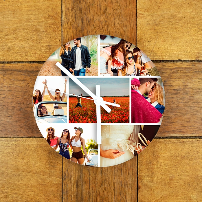 Orologio personalizzato con 7 foto