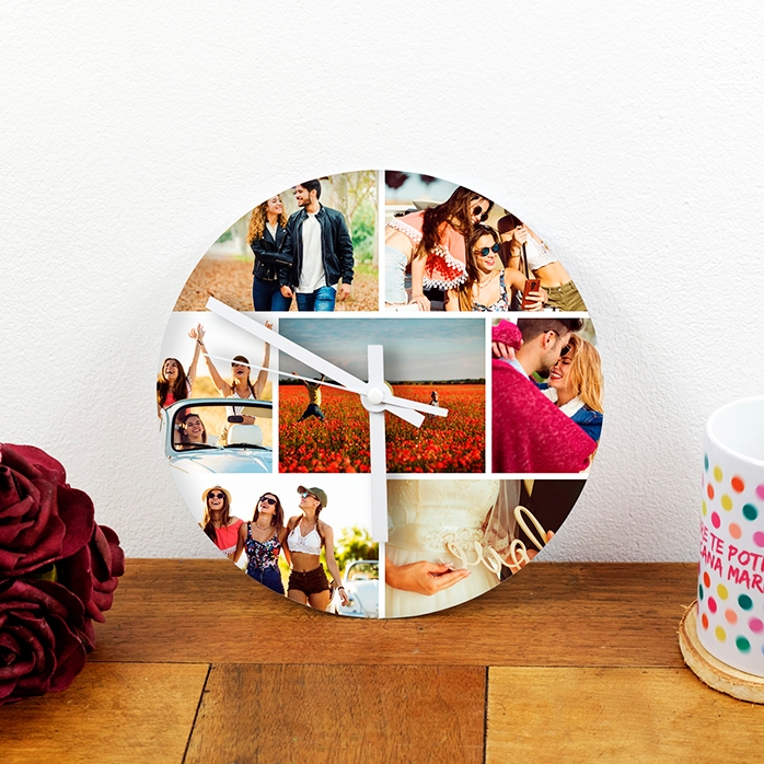 Orologio personalizzato con 7 foto