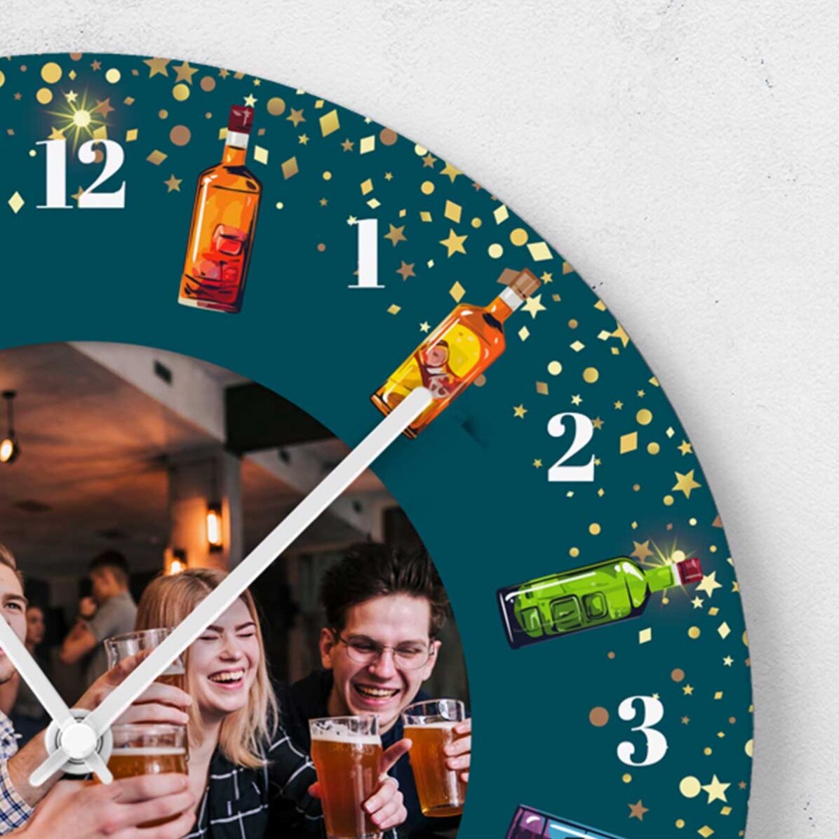 Orologio personalizzato con testo e foto - Ora de sprit