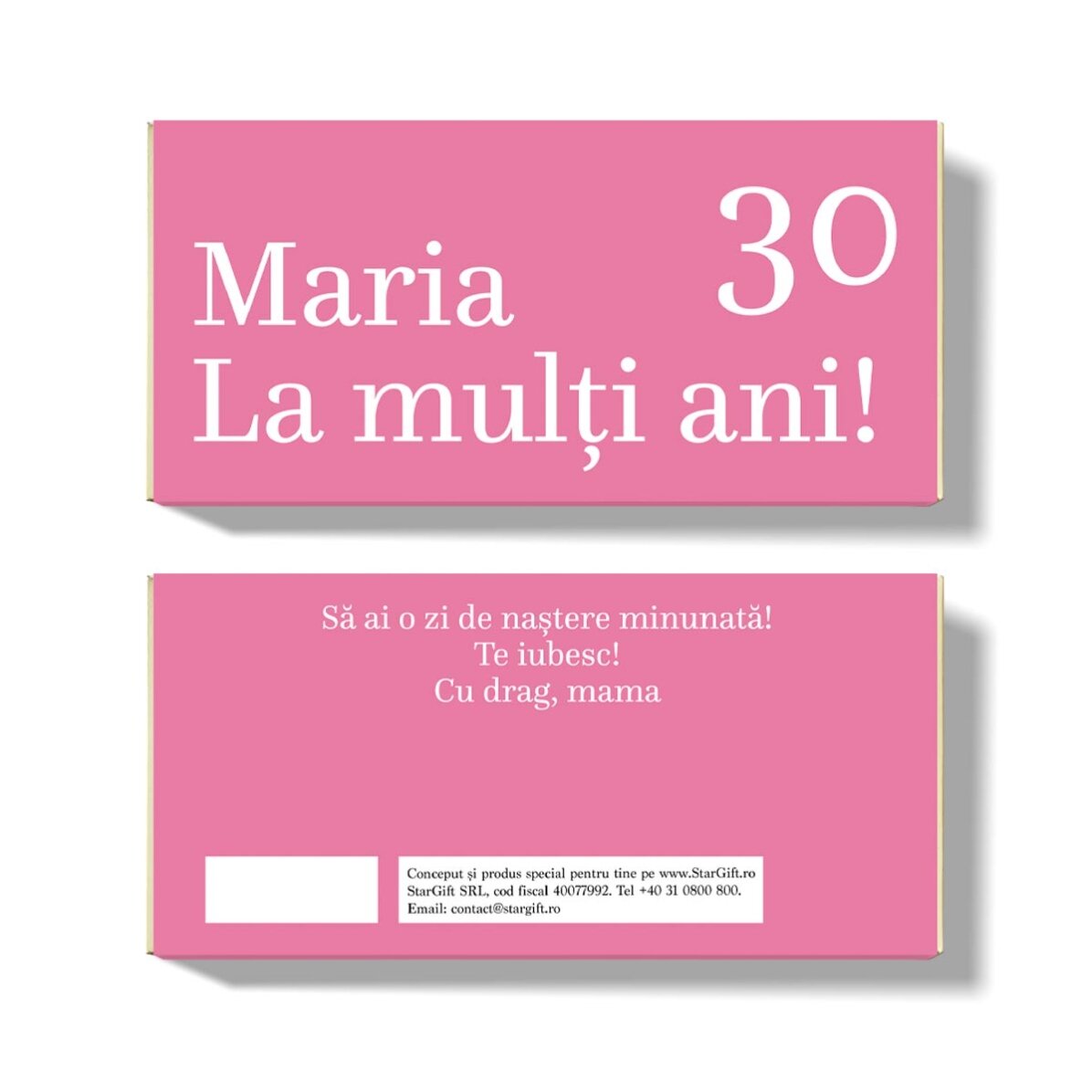 Cioccolato personalizzato - Buon compleanno