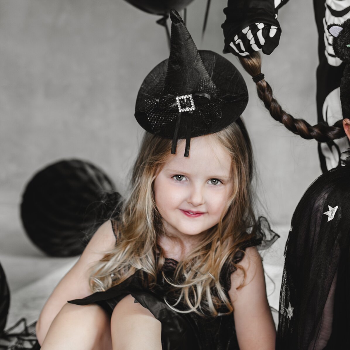 Coroncina di Halloween - Cappello da strega