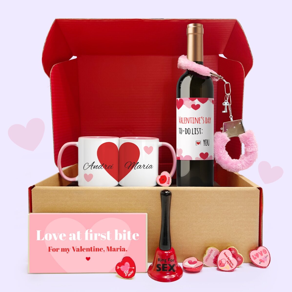 Confezione regalo per San Valentino - Funny Valentine’s