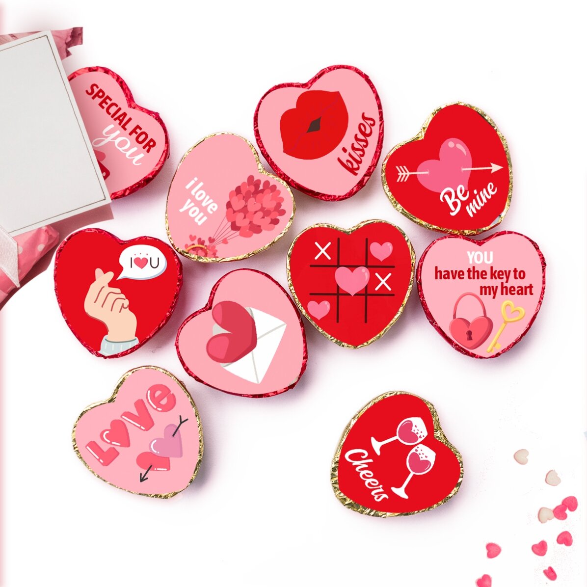Confezione regalo per San Valentino - Ti amo