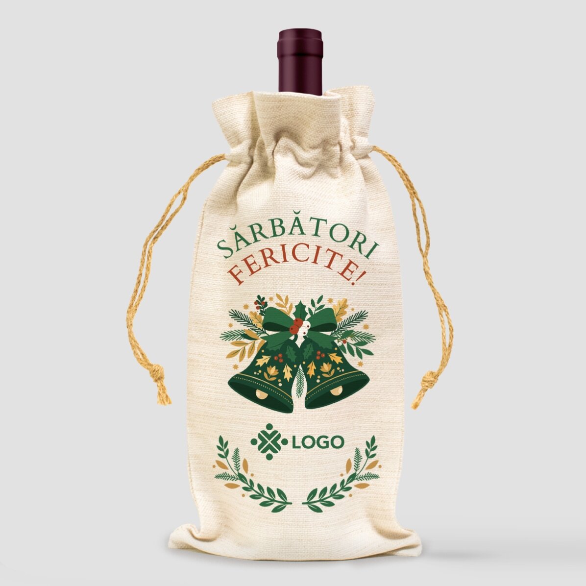 Confezione regalo - Edizione natalizia con prodotti personalizzati con logo e messaggio