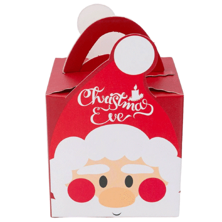 Confezione regalo con palline di Natale / dolciumi / decorazioni e altri piccoli regali