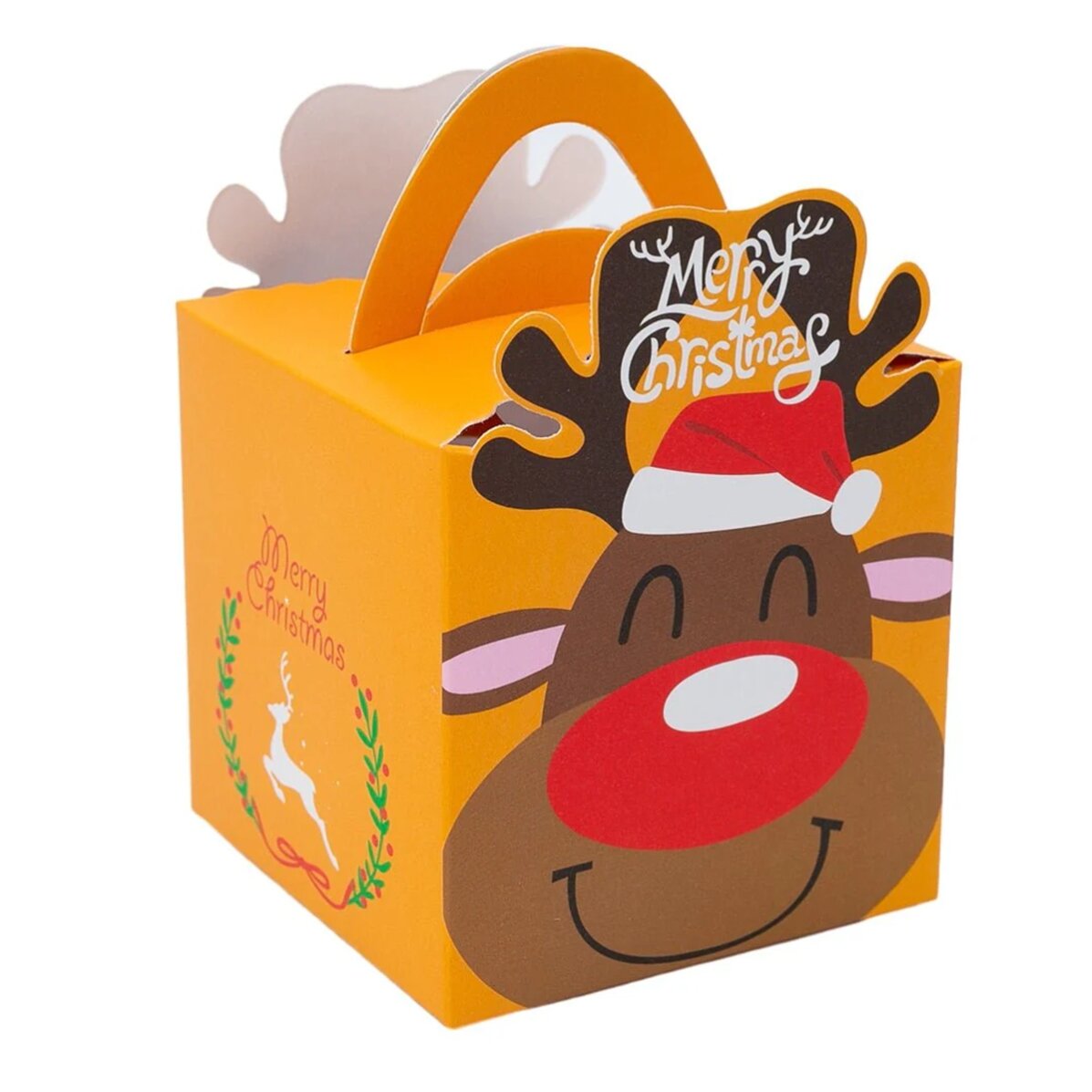 Confezione regalo con palline di Natale / dolciumi / decorazioni e altri piccoli regali