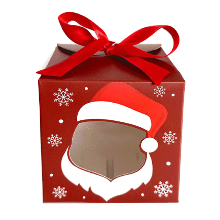 Confezione regalo con tazza / pallina / dolciumi e altro - Modello natalizio