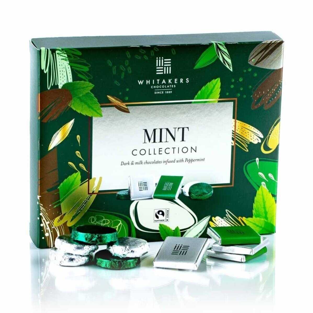 Personalised candy box with text - Tulips