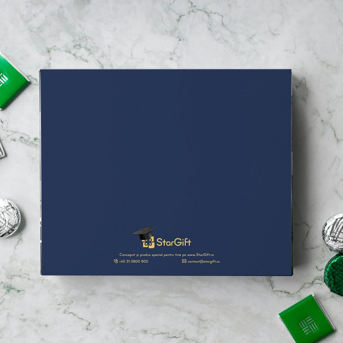 Scatola di caramelle personalizzata con dedica per gli insegnanti - Laurea