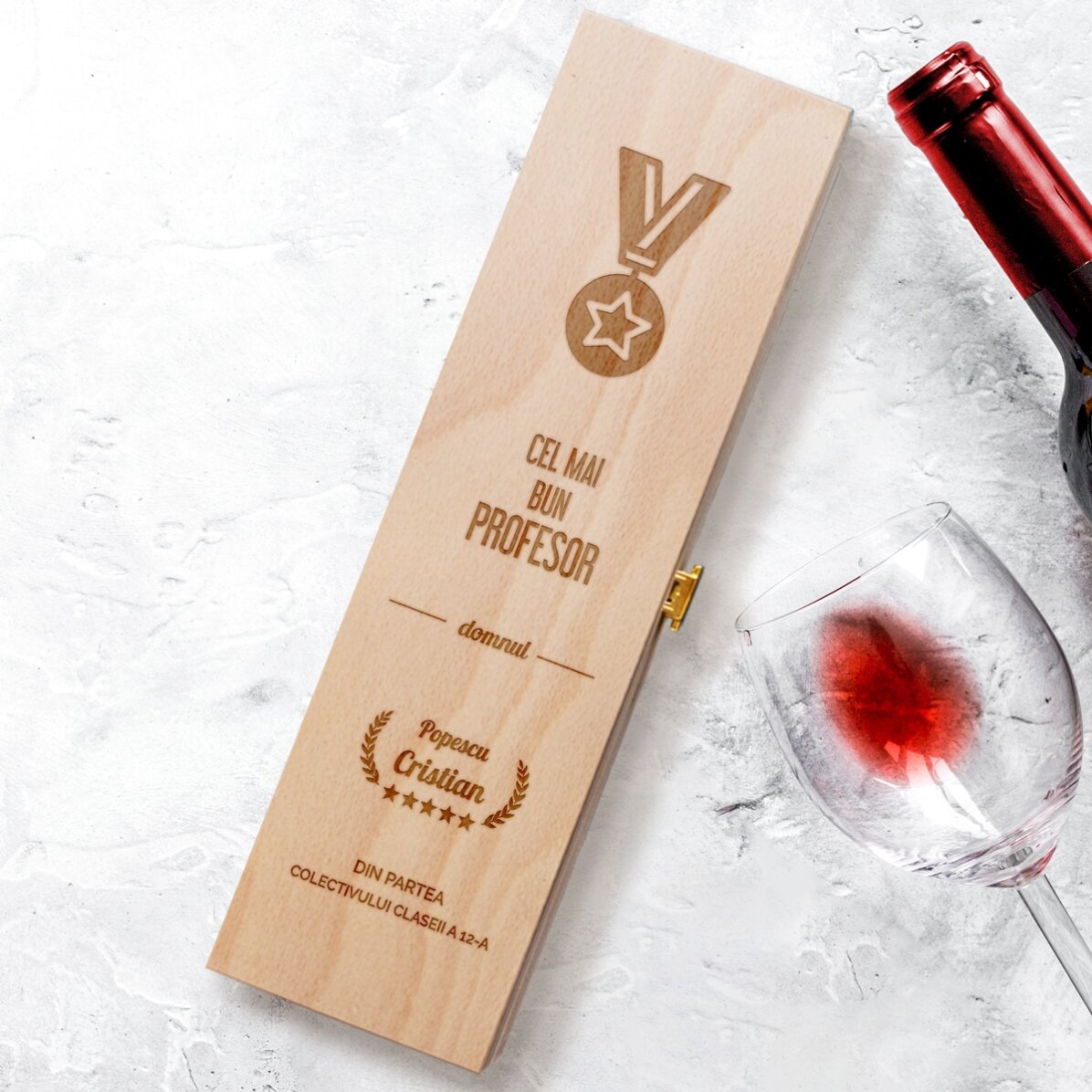 Scatola per vino personalizzata - La più...