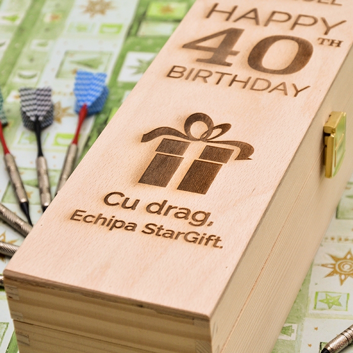 Scatola di vino personalizzata - Regalo di compleanno