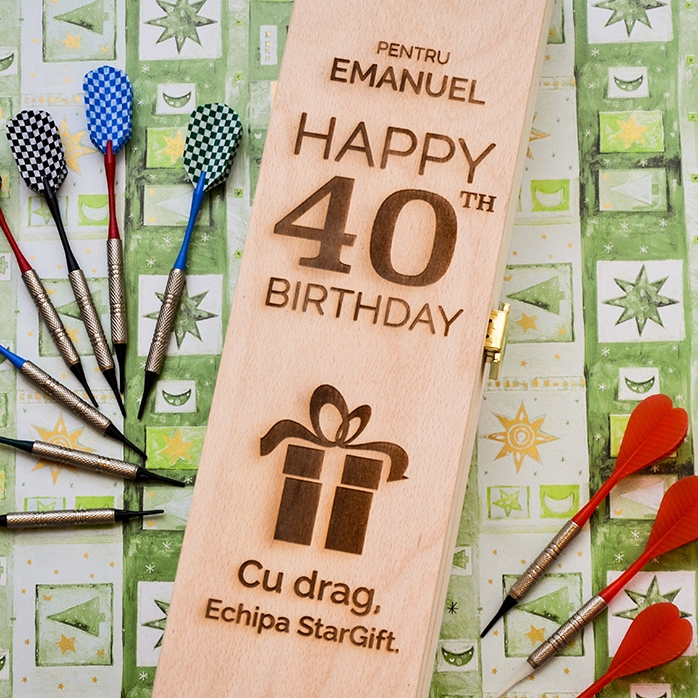 Scatola di vino personalizzata - Regalo di compleanno