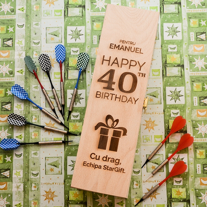 Scatola di vino personalizzata - Regalo di compleanno