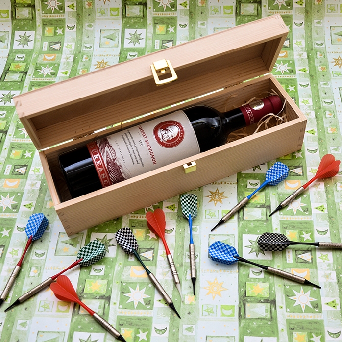 Scatola di vino personalizzata - Regalo di compleanno