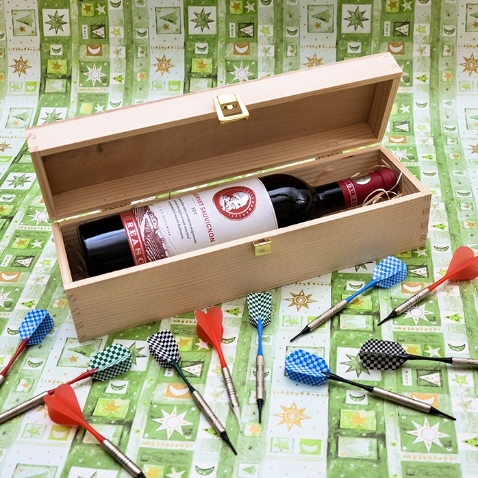 Scatola di vino personalizzata - Regalo di compleanno