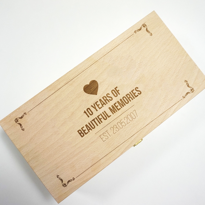 Confezione personalizzata per due bottiglie di vino - Years Of Memories