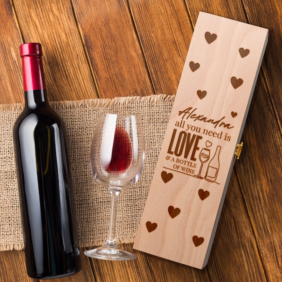 Scatola per vino personalizzata per ogni occasione - All you need