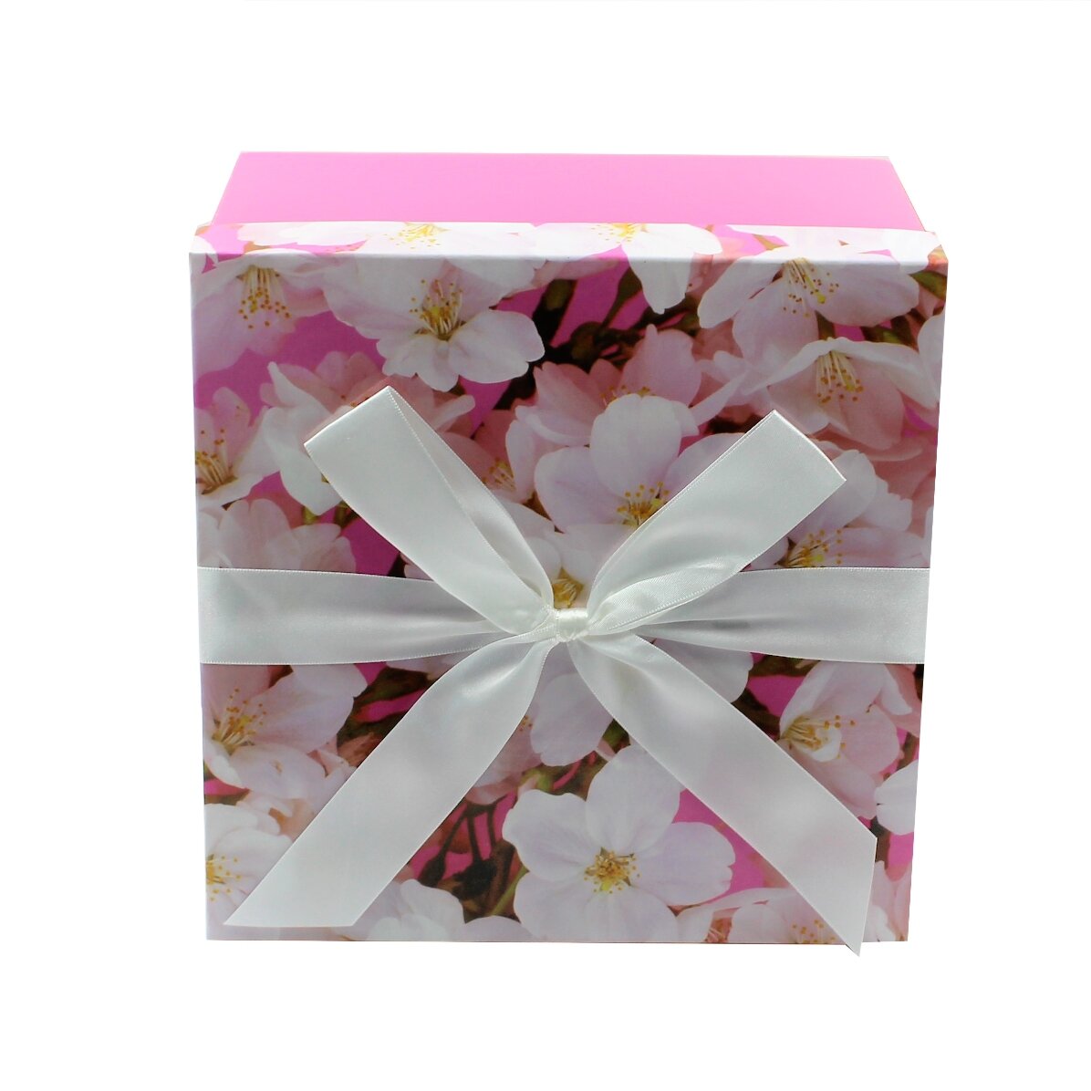 Kit confezione regalo - modello con fiori di ciliegio