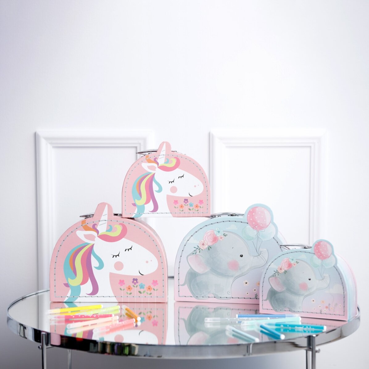 Confezione regalo per bambini - modello unicorno