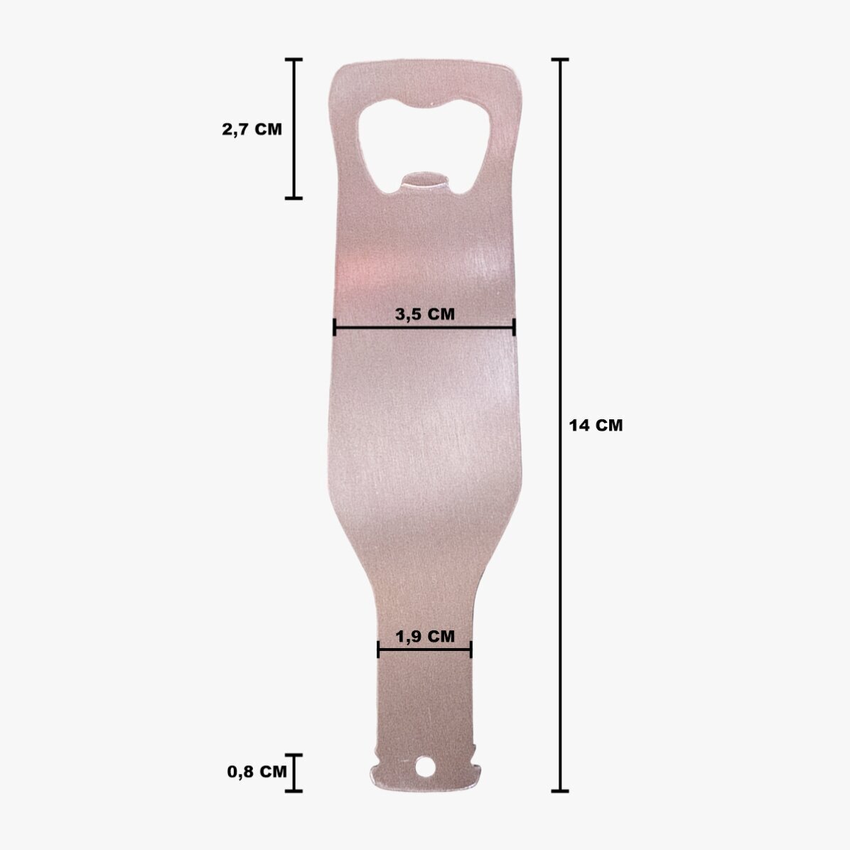 Personalised beer opener with message - The Lord of the Drinks