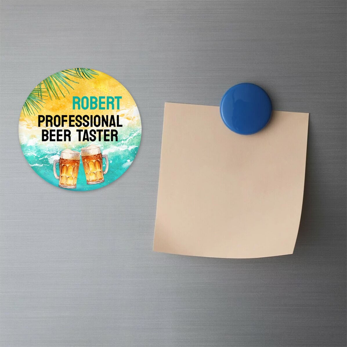 Apribottiglie con magnete personalizzato con scritta - Summer