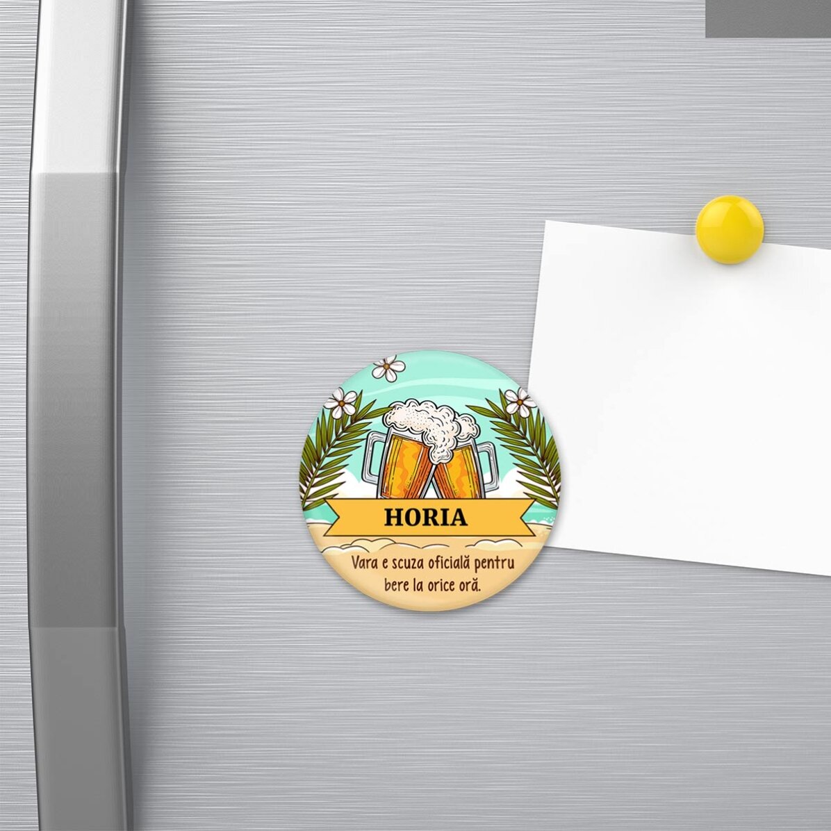 Personalised bottle opener with text - Summer holidays