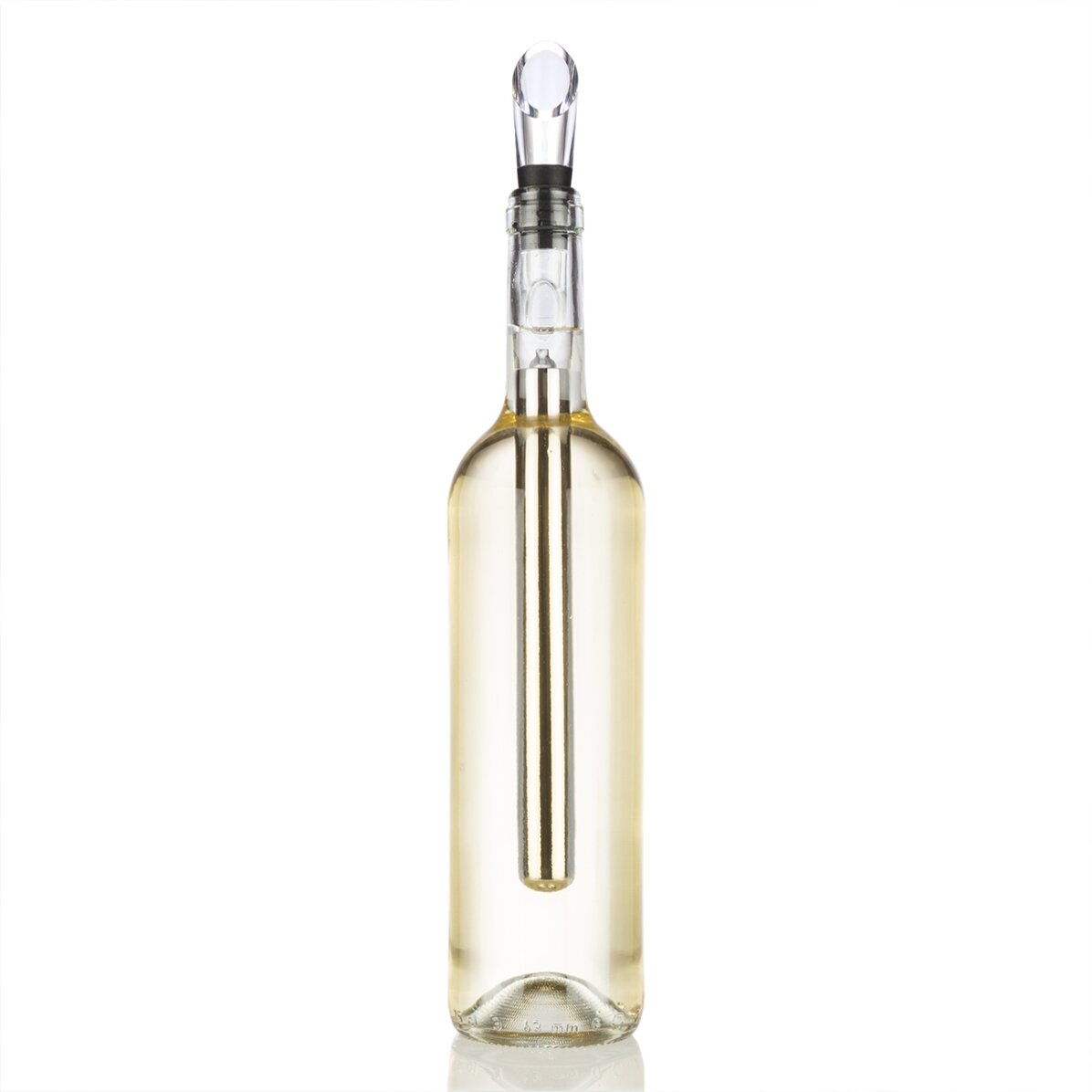 Dispositivo con aeratore per il raffreddamento del vino