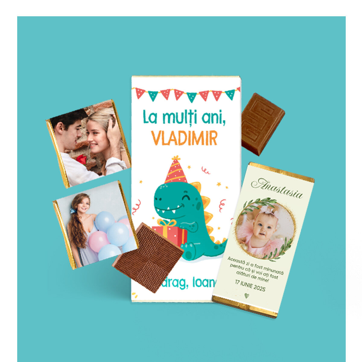 Dolci e caramelle personalizzati