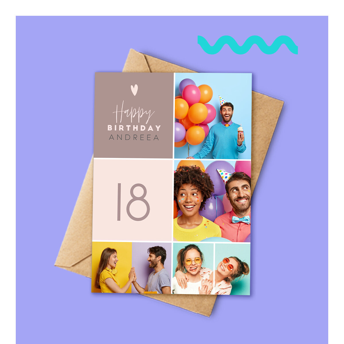 Biglietti di auguri personalizzati per il compleanno