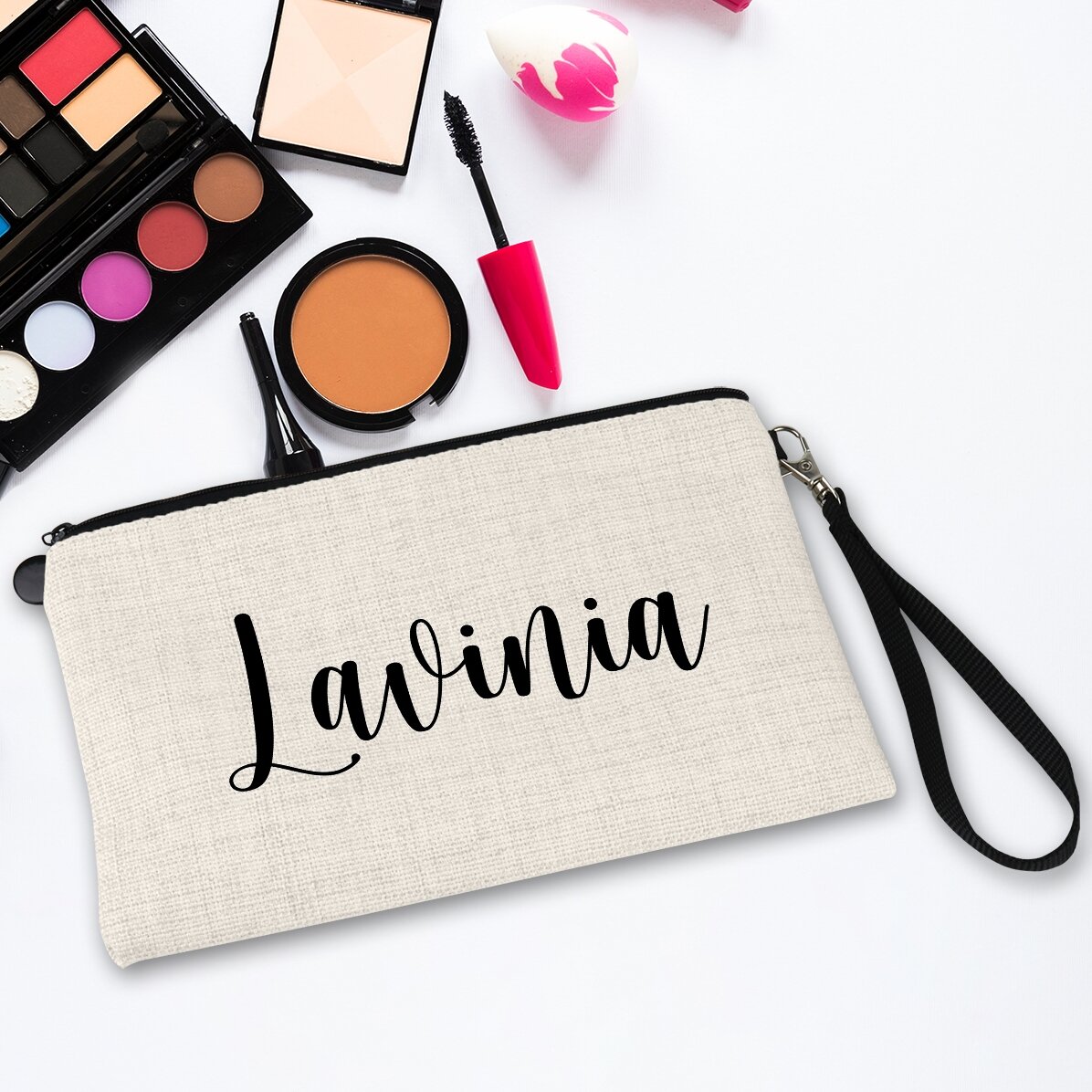 Borsetta per cosmetici personalizzata con nome