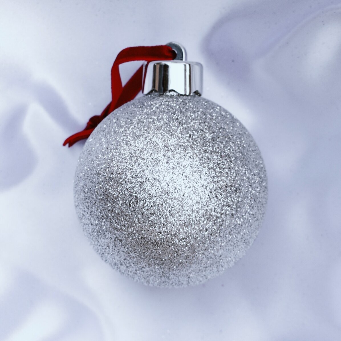 Globo personalizzato con un messaggio e una foto - La coppia perfetta per Natale