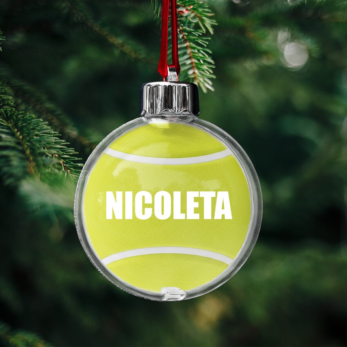 Globo personalizzato con nome - Tennis