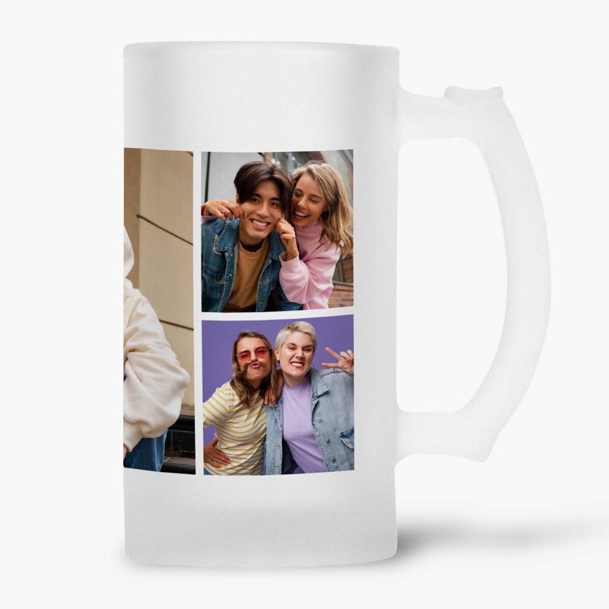 Boccale da birra personalizzato con 5 foto