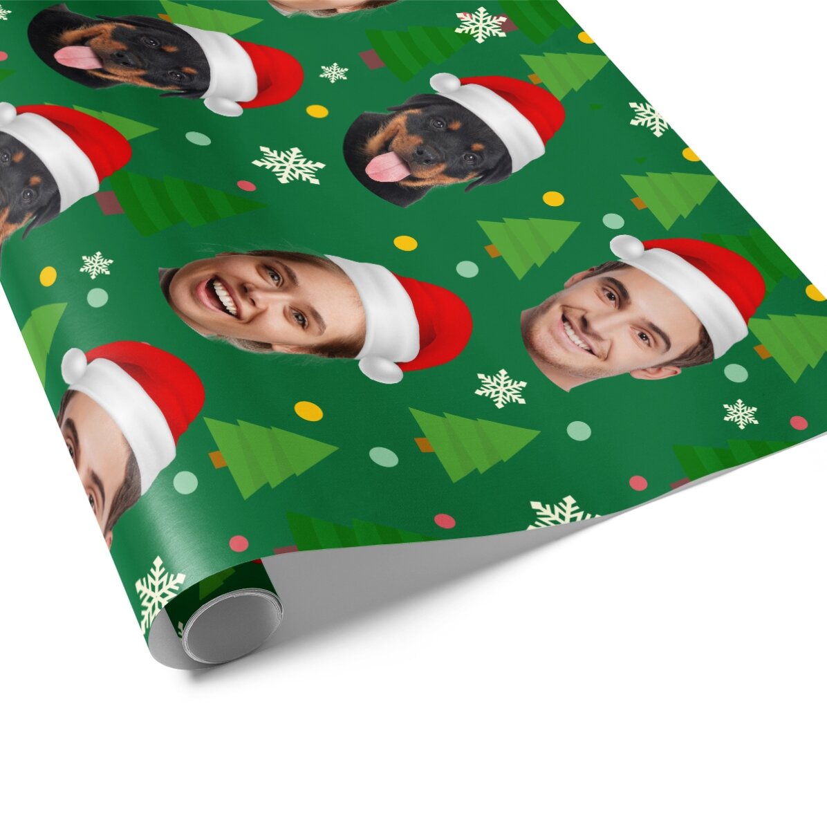 Carta da regalo personalizzata con 3 foto - Funny Christmas