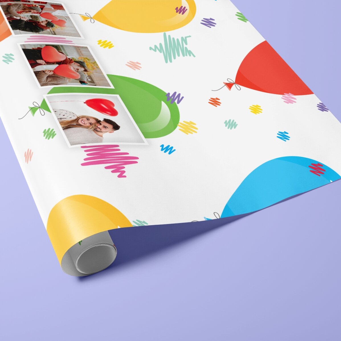 Carta da regalo personalizzata con 3 foto