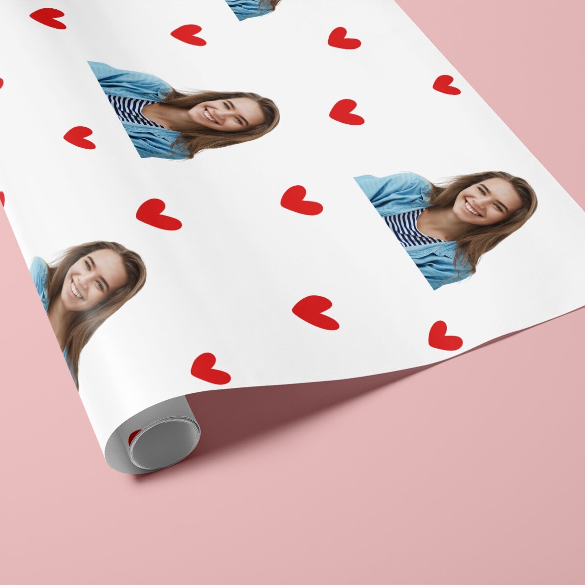 Carta da regalo personalizzata con una foto - Cuore