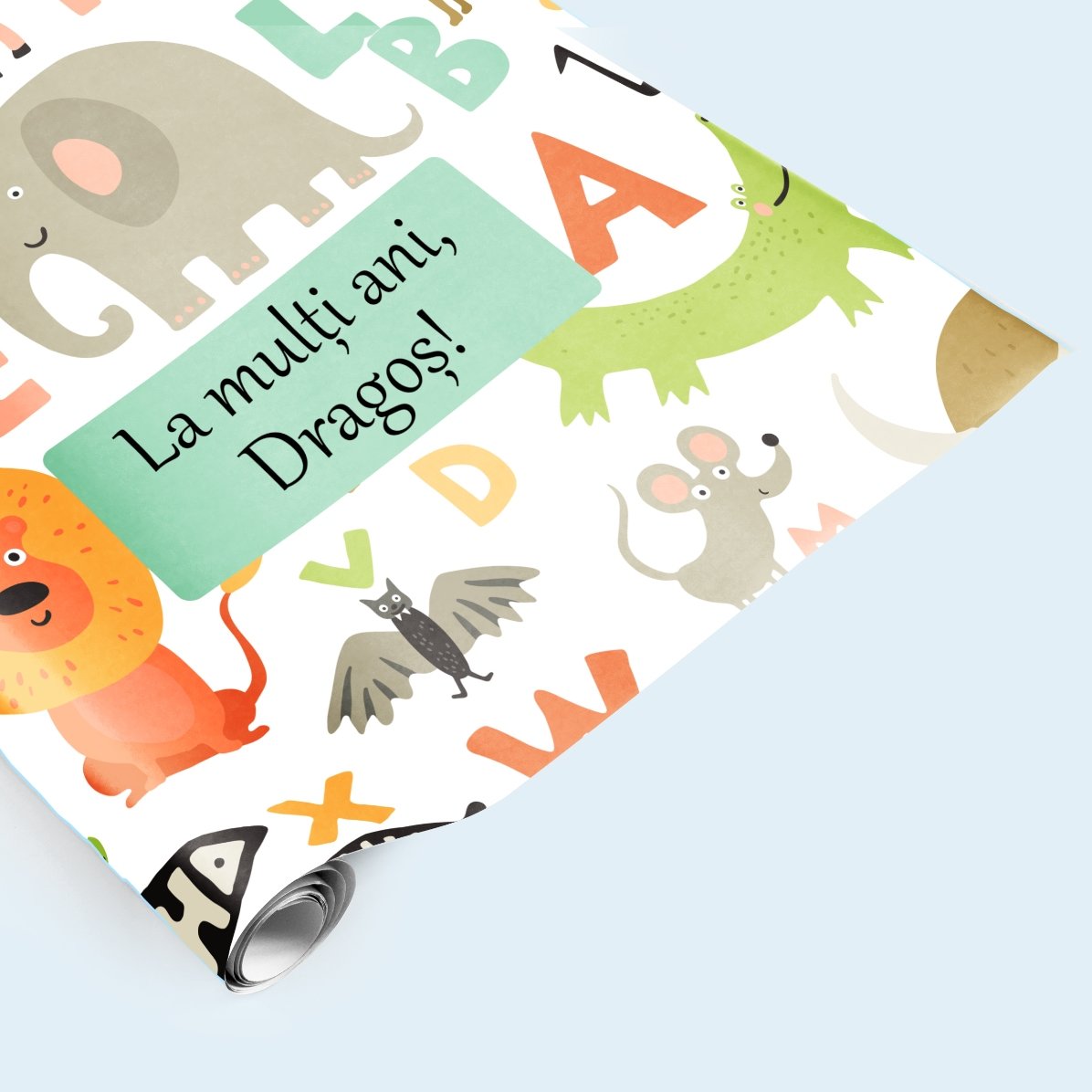 Carta da regalo personalizzata con testo - Animalietti