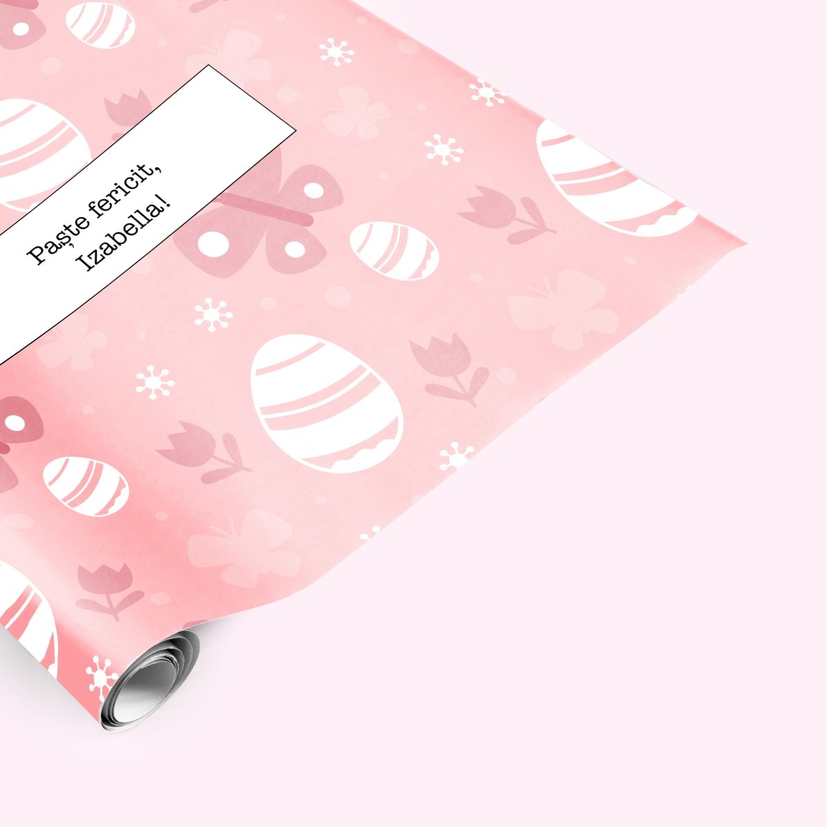 Carta da regalo personalizzata con testo - modello pasquale
