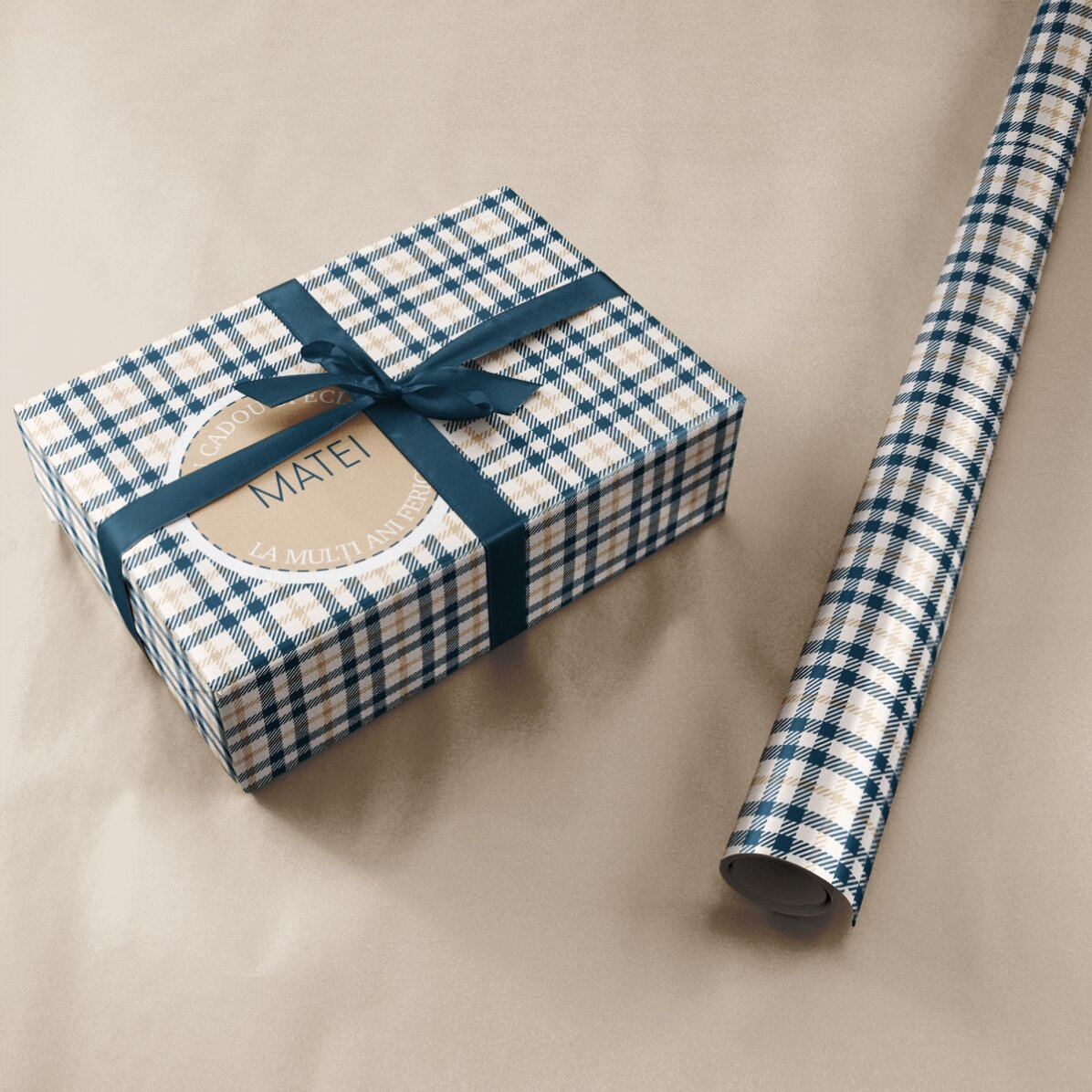 Carta da regalo personalizzata con testo - Per uomo