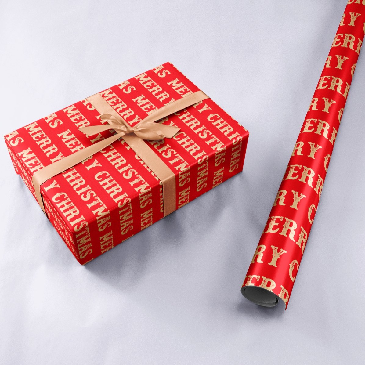 Carta da regalo personalizzata con testo incorniciato - Merry Christmas