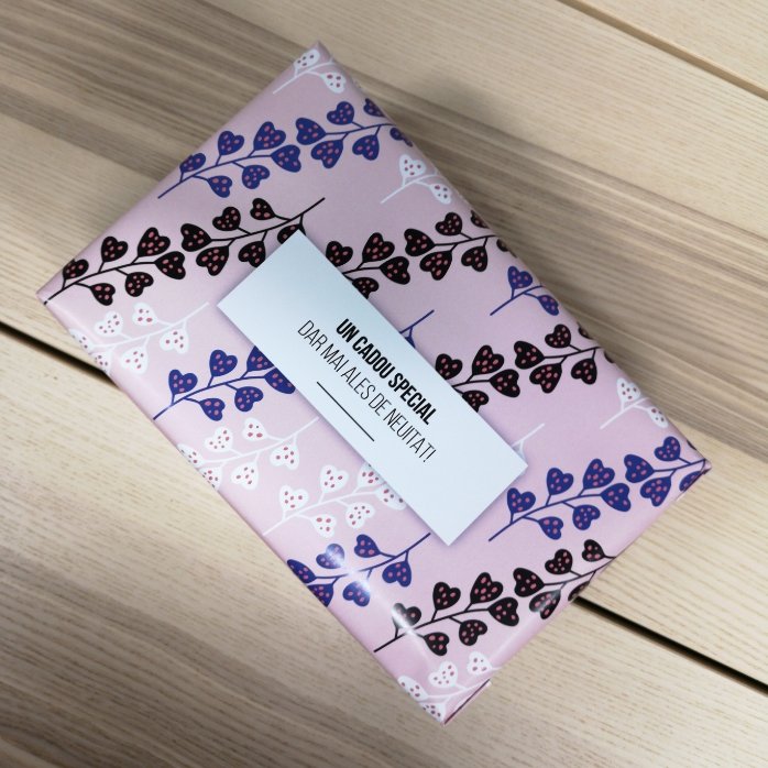 Carta da regalo personalizzata con testo - Foglie
