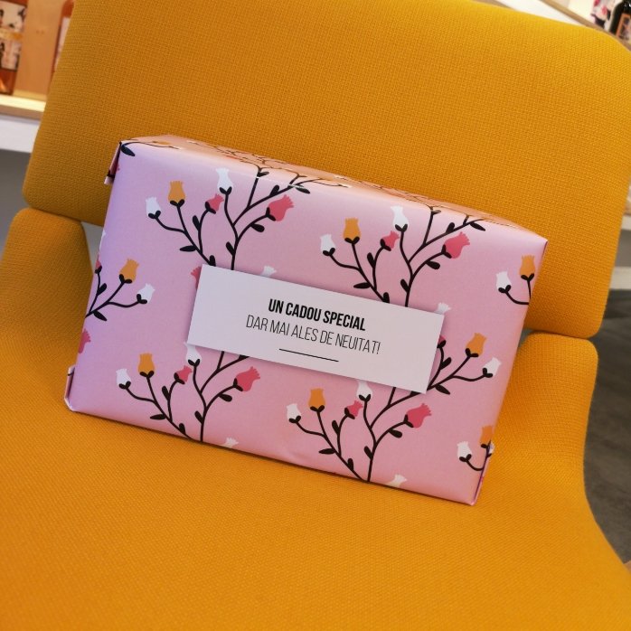 Carta da regalo personalizzata con testo incorniciato - Modello autunnale