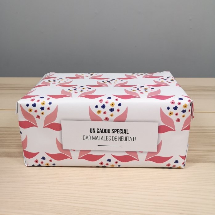 Carta da regalo personalizzata con testo - Floricele