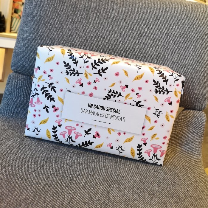 Carta da regalo personalizzata con testo - Modello autunnale